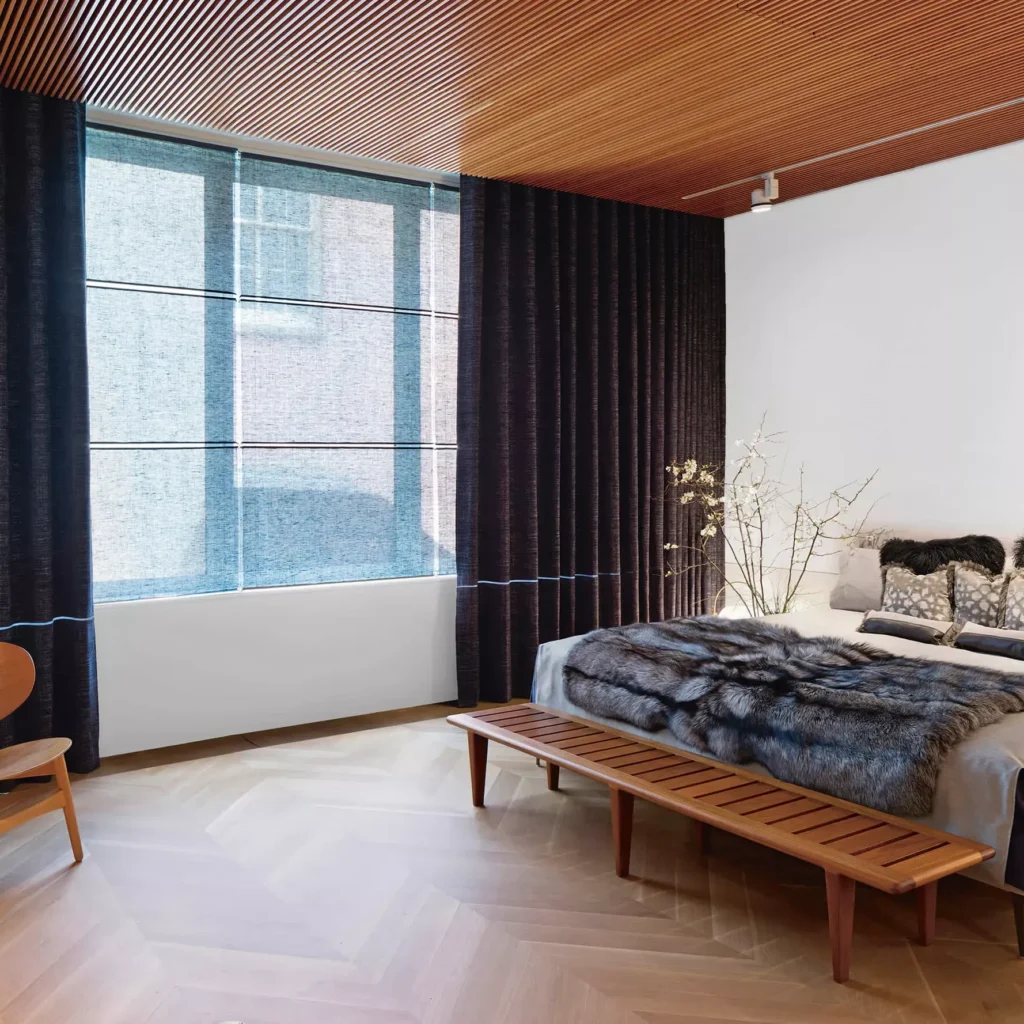 blickdichte Vorhänge modern chenille braun leinen Schiebegardinen transparent schlafzimmer